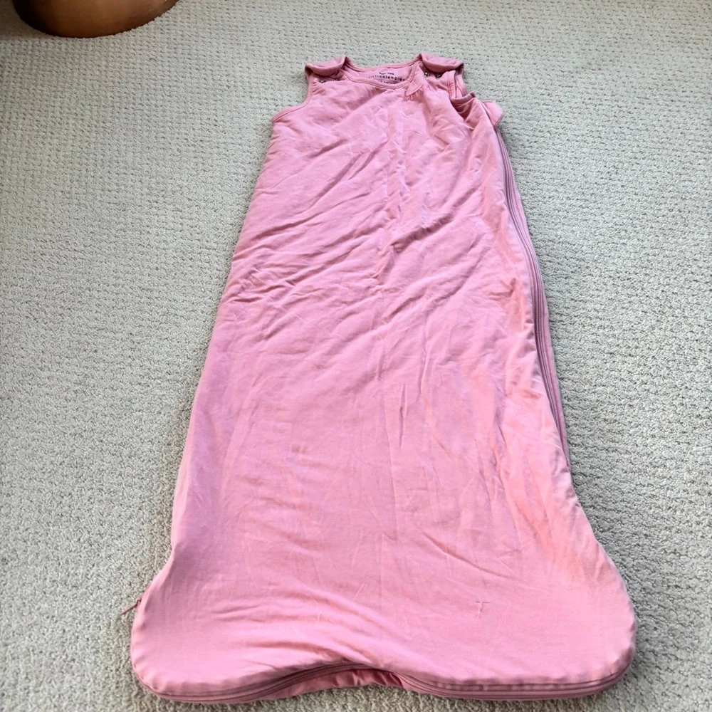 Little Sleepies Pink baby seasonless bamboo sleep sack
